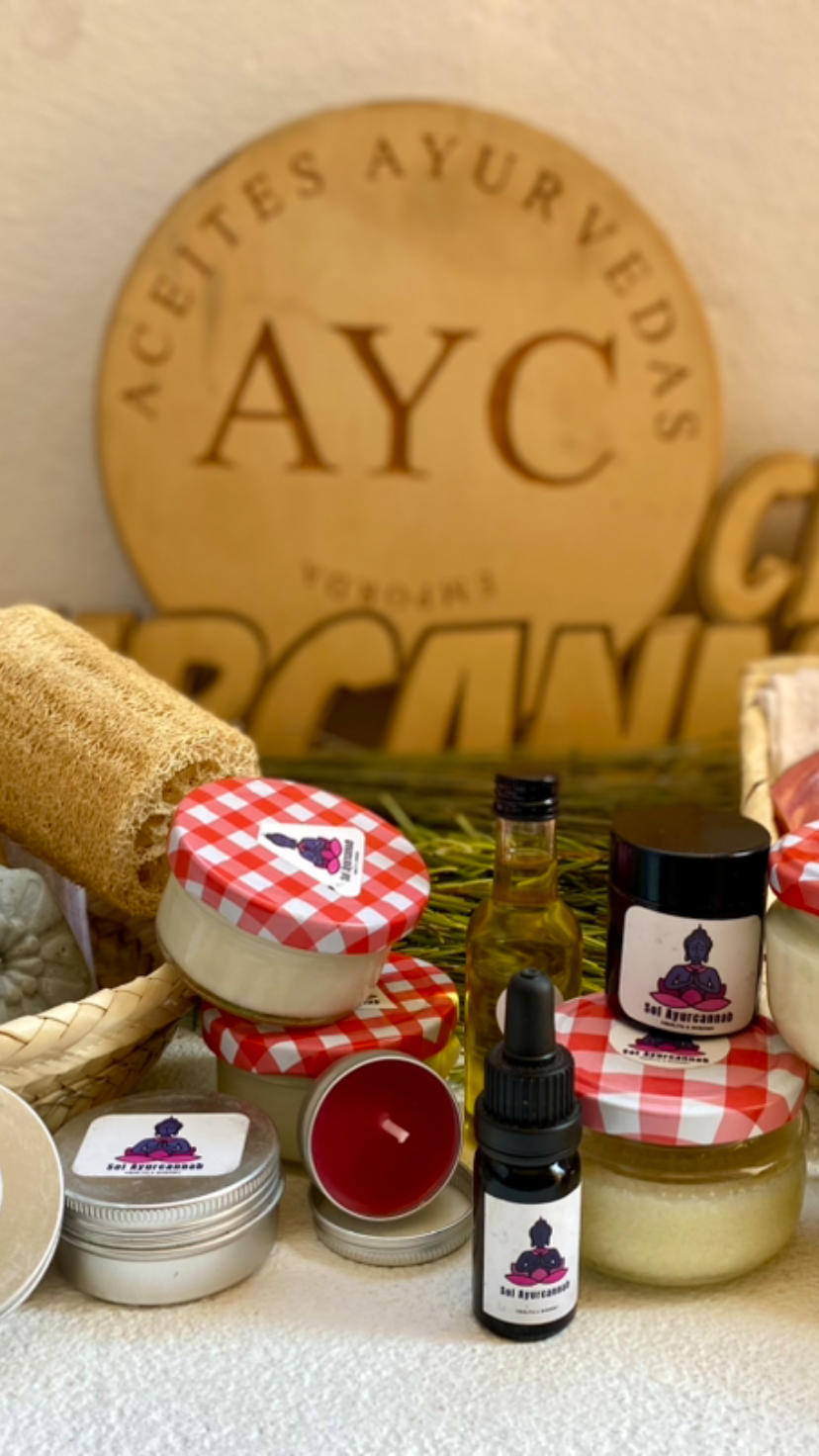 Set todos los productos de sol ayurcannab.